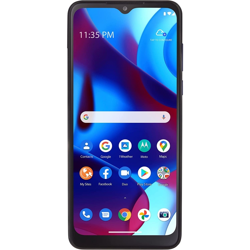 Simple Mobile Motorola Moto g Pure， 32GB， Blue - Prepaid Smartphone (Locked) - Image 6